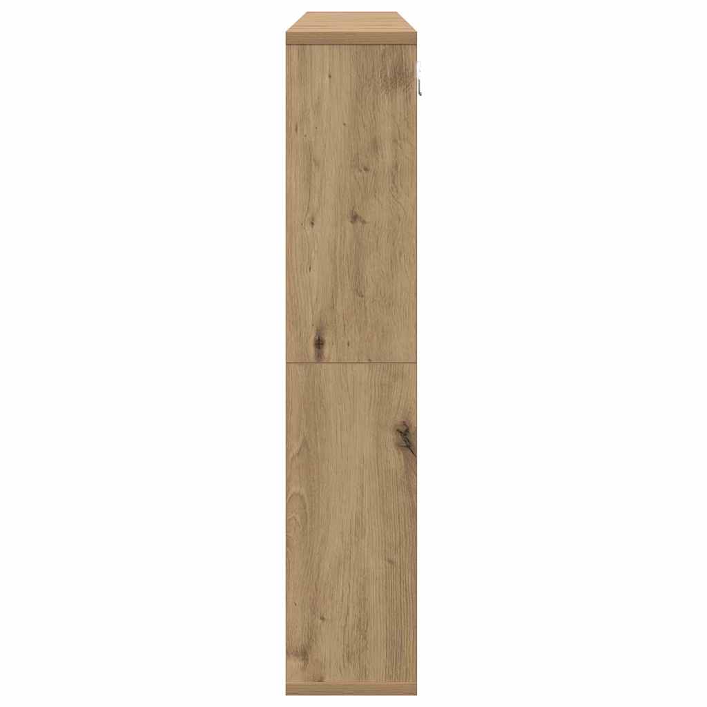 Ντουλάπα Καθρέφτη με ράφι Artisan Oak 91 x 15 x 76,5 εκ. - Pakobazaar