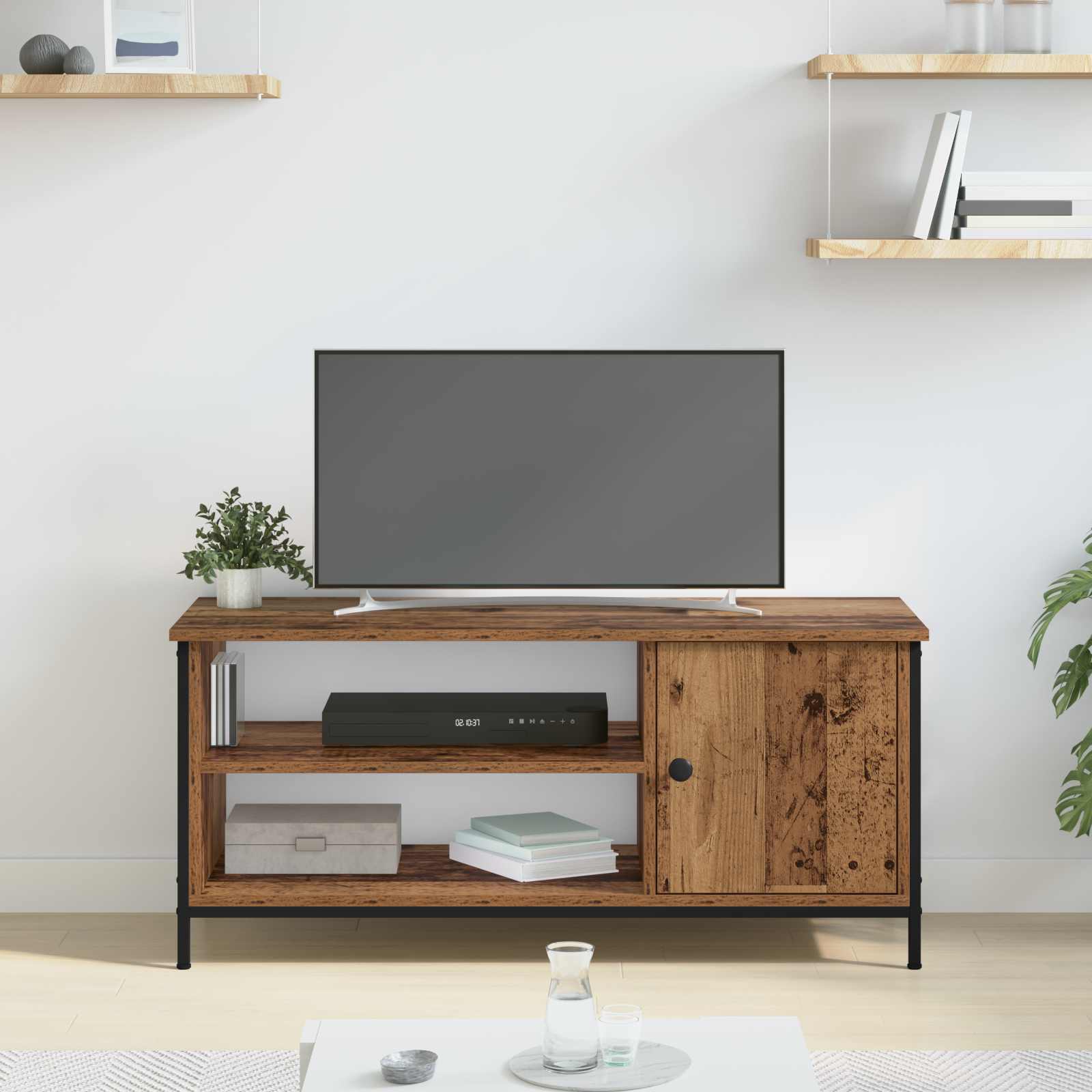 Ντουλάπι TV Παλιό Ξύλο 100 x 40 x 45 cm Επεξεργασμένο ξύλο - Pakobazaar