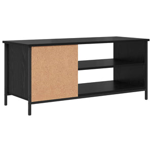Ντουλάπι TV Μαύρη Οξυά 100 x 40 x 45 cm Επεξεργασμένο ξύλο - Pakobazaar