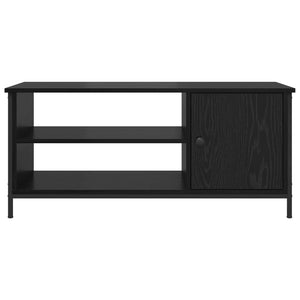 Ντουλάπι TV Μαύρη Οξυά 100 x 40 x 45 cm Επεξεργασμένο ξύλο - Pakobazaar