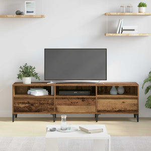 Ντουλάπι TV με συρτάρι Παλιό Ξύλο 150 x 30 x 45 εκ - Pakobazaar
