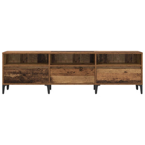 Ντουλάπι TV με συρτάρι Παλιό Ξύλο 150 x 30 x 45 εκ - Pakobazaar