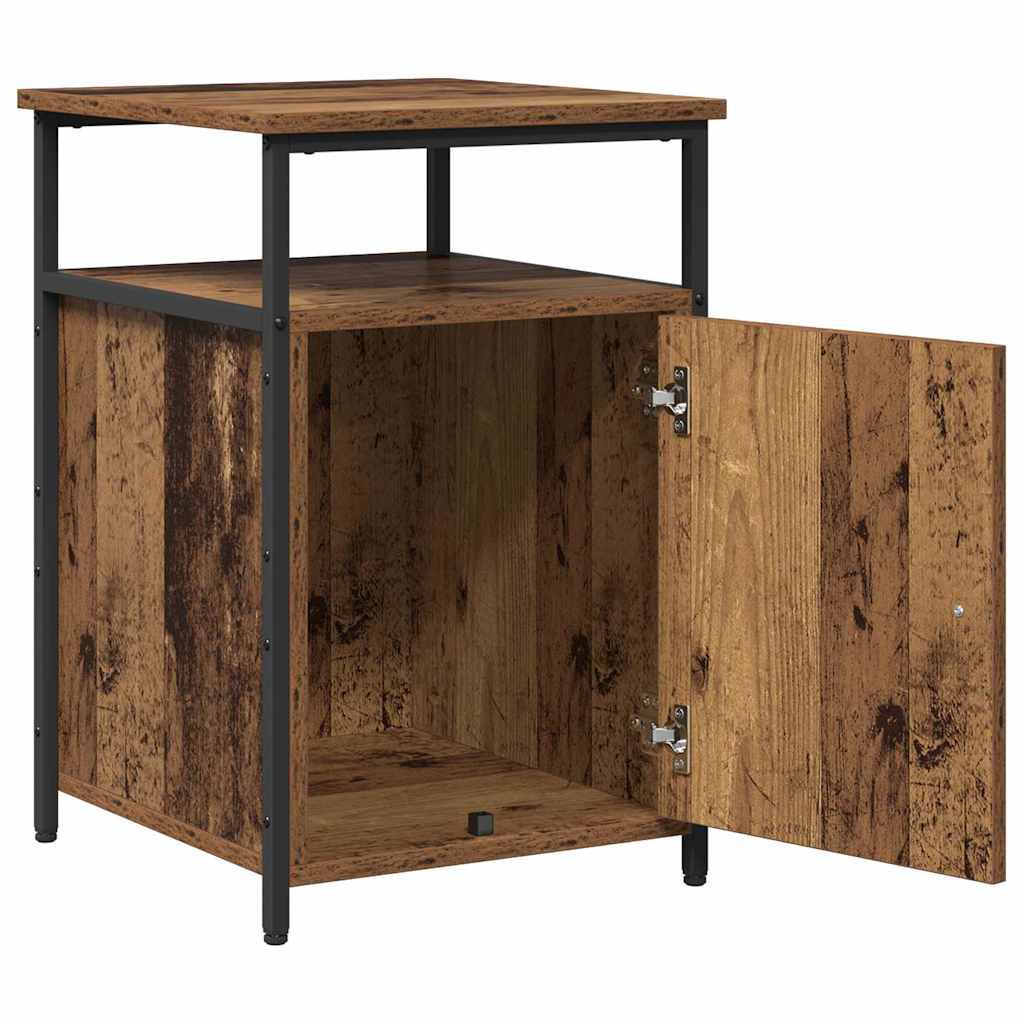 Κομοδίνο Παλιό ξύλο Επεξεργασμένο ξύλο - Pakobazaar