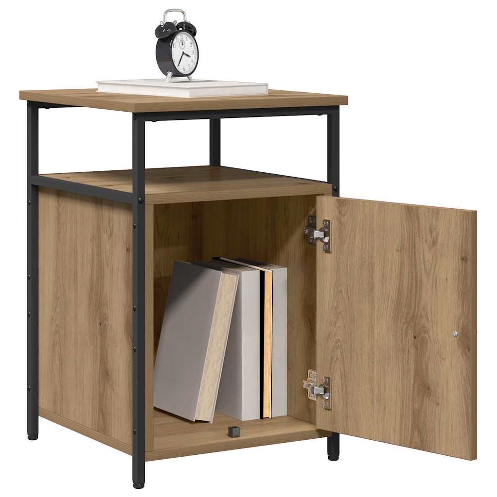 Κομοδίνο με συρτάρι 2 pcs artisan δρυς Επεξεργασμένο ξύλο