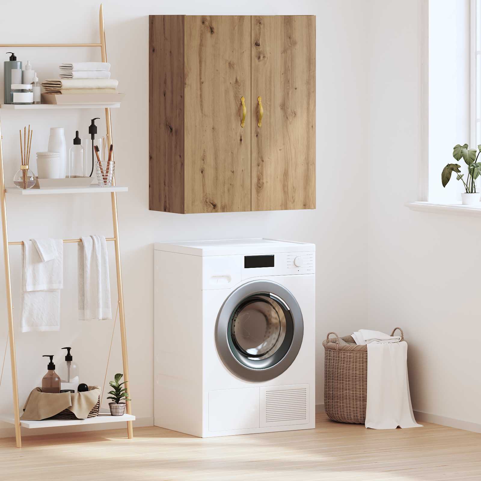Ντουλάπα Τοίχου Επιτοίχιο Artisan Oak 69,5 x 34 x 90 εκ. - Pakobazaar