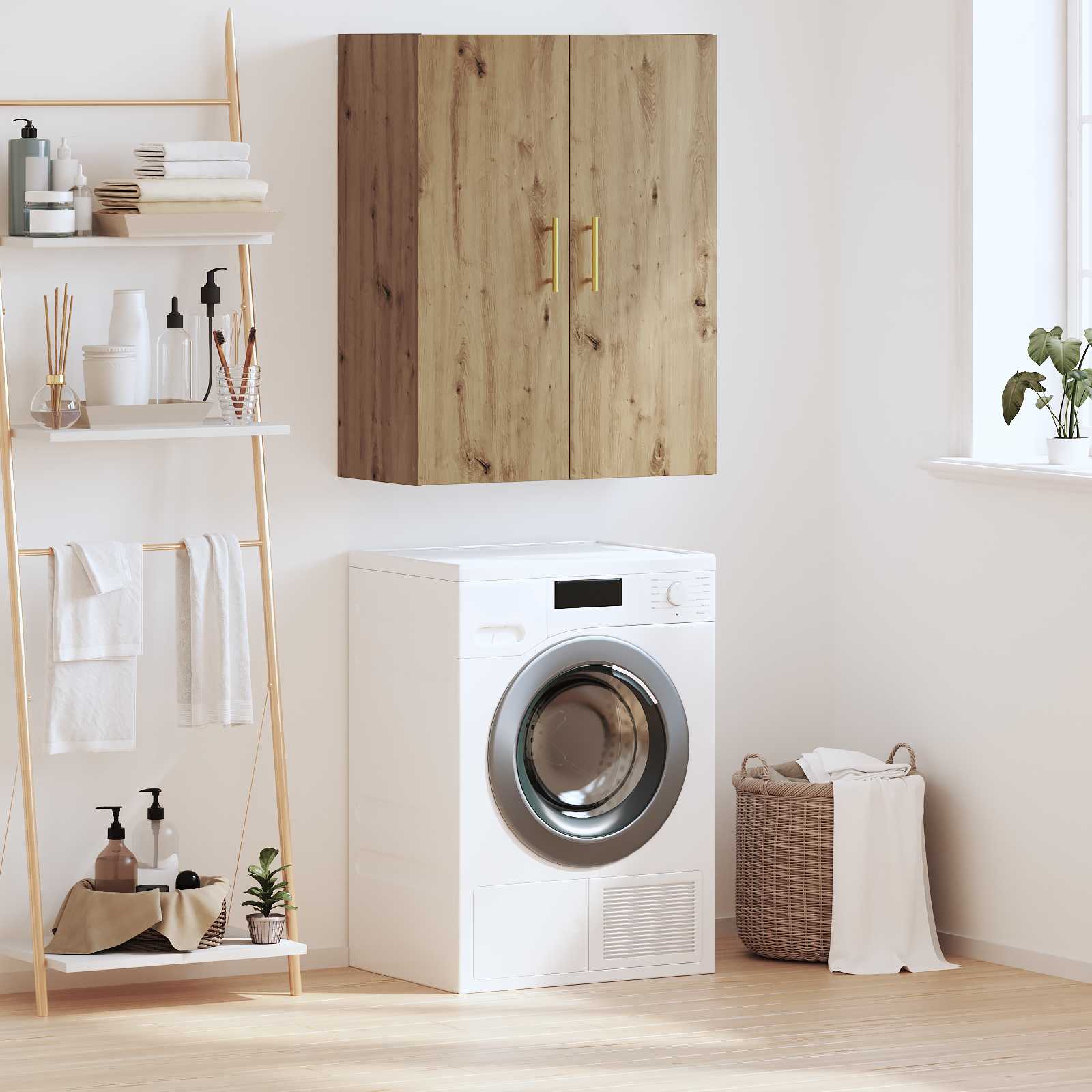 Ντουλάπα Τοίχου Επιτοίχιο Artisan Oak 69,5 x 34 x 90 εκ. - Pakobazaar