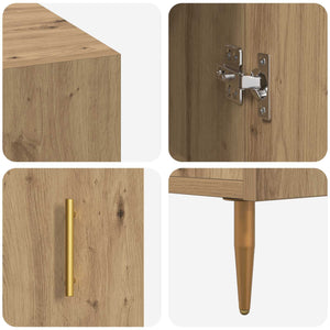 Γραφείο artisan δρυς 140 x 50 x 75 εκ. Επεξεργασμένο ξύλο - Pakobazaar