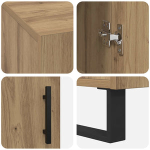 Γραφείο artisan δρυς 140 x 50 x 75 εκ. Επεξεργασμένο ξύλο - Pakobazaar