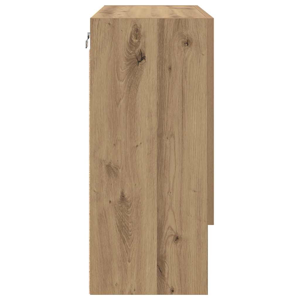 Ντουλάπα Τοίχου artisan δρυς 60 x 31 x 70 εκ Επεξεργασμένο ξύλο