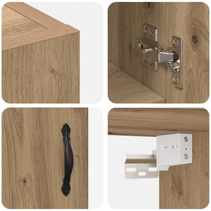 Τοίχου Ντουλάπα Artisan Oak 60 x 31 x 70 εκ Επεξεργασμένο ξύλο - Pakobazaar