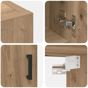 Ντουλάπα Τοίχου artisan δρυς 60 x 31 x 70 εκ Επεξεργασμένο ξύλο - Pakobazaar