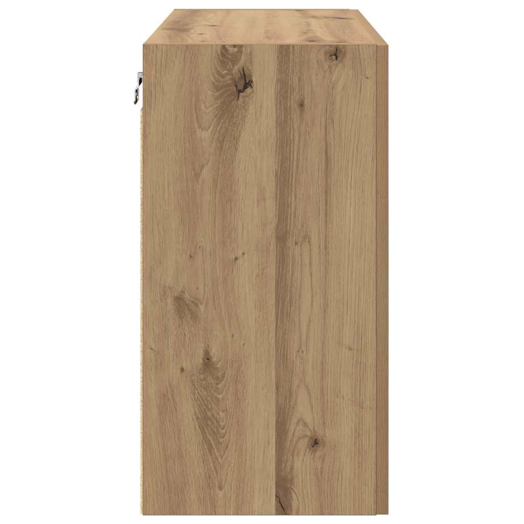Τοίχου Ντουλάπα Artisan Oak 60 x 31 x 60 εκ. Επεξεργασμένο ξύλο