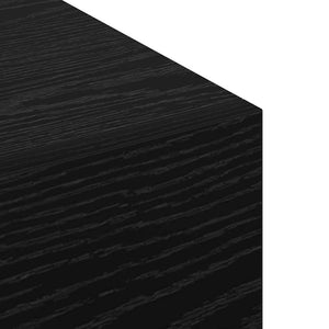 Τοίχου Ντουλάπα 60 x 36,5 x 35 cm Επεξεργασμένο Ξύλο Μαύρη Οξυά