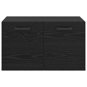 Τοίχου Ντουλάπα 60 x 36,5 x 35 cm Επεξεργασμένο Ξύλο Μαύρη Οξυά
