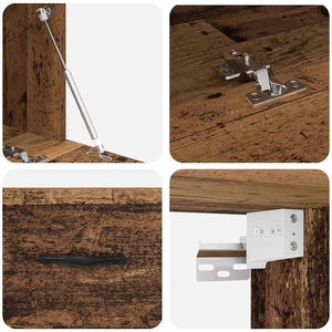 Τοίχου Ντουλάπα 100 x 36,5 x 35 cm Επεξεργασμένο Ξύλο