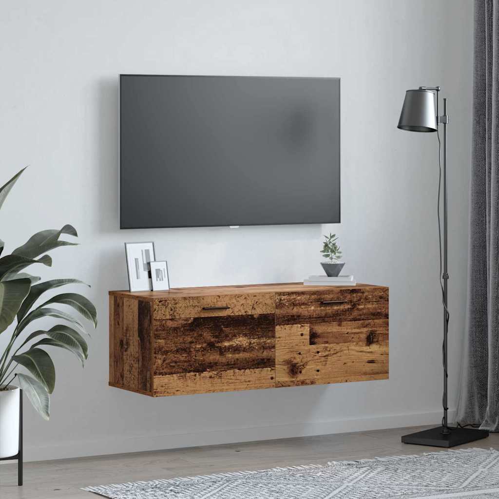 Τοίχου Ντουλάπα Επιτοίχιο Παλιό ξύλο 100 x 36,5 x 35 cm - Pakobazaar