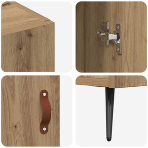 Πλαϊνό γραφείο Artisan Oak 89,5 x 34 x 80 εκ. - Pakobazaar