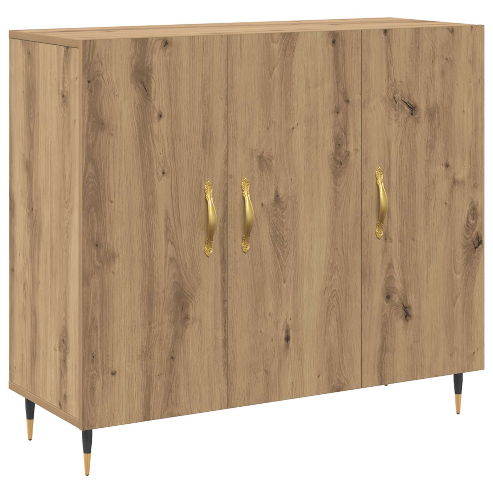 Πλαϊνό γραφείο Artisan Oak 90 x 34 x 80 εκ. Επεξεργασμένο ξύλο - Pakobazaar