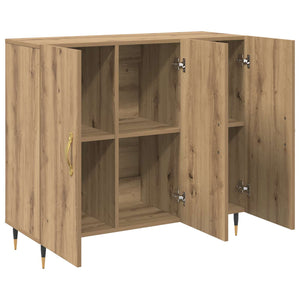 Πλαϊνό γραφείο Artisan Oak 90 x 34 x 80 εκ. Επεξεργασμένο ξύλο - Pakobazaar