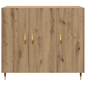 Πλαϊνό γραφείο Artisan Oak 90 x 34 x 80 εκ. Επεξεργασμένο ξύλο - Pakobazaar