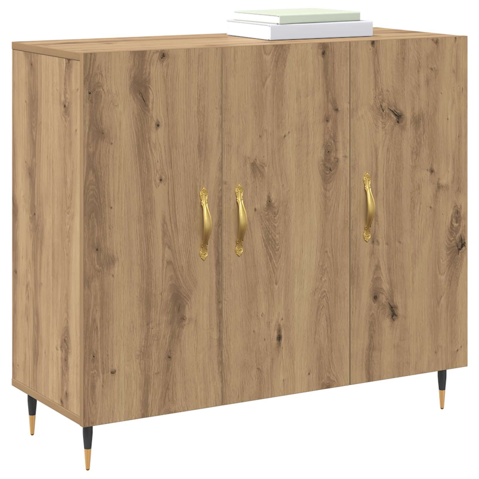 Πλαϊνό γραφείο Artisan Oak 90 x 34 x 80 εκ. Επεξεργασμένο ξύλο - Pakobazaar