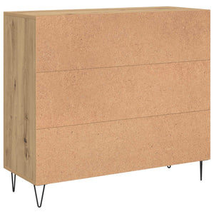 Πλαϊνό γραφείο Artisan Oak 90 x 32,5 x 80 εκ Επεξεργασμένο ξύλο - Pakobazaar