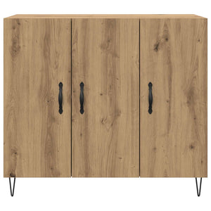 Πλαϊνό γραφείο Artisan Oak 90 x 32,5 x 80 εκ Επεξεργασμένο ξύλο - Pakobazaar
