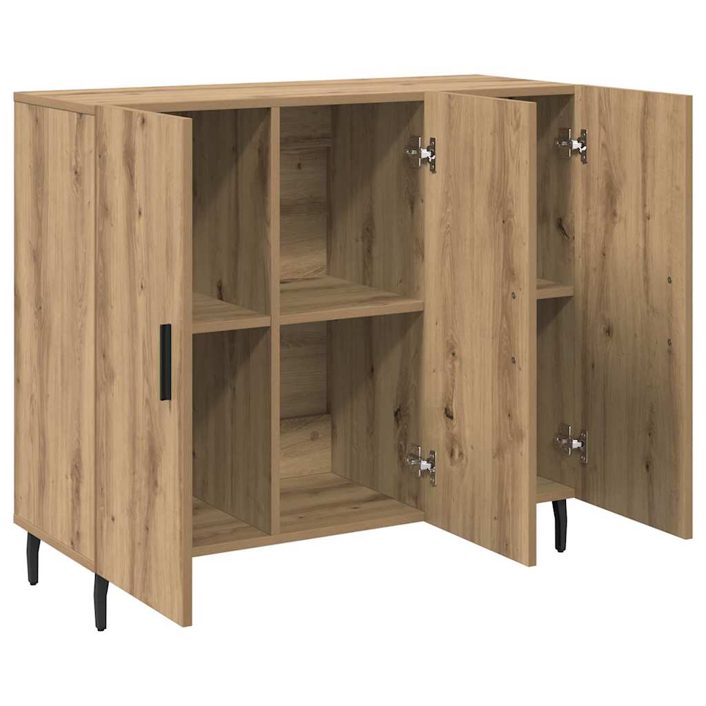 Πλαϊνό γραφείο Artisan Oak 90 x 34 x 80 εκ. Επεξεργασμένο ξύλο - Pakobazaar