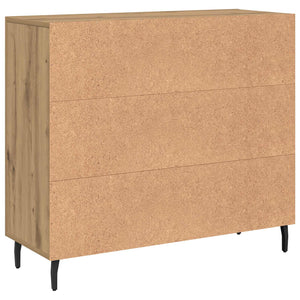 Πλαϊνό γραφείο Artisan Oak 90 x 34 x 80 εκ. Επεξεργασμένο ξύλο - Pakobazaar