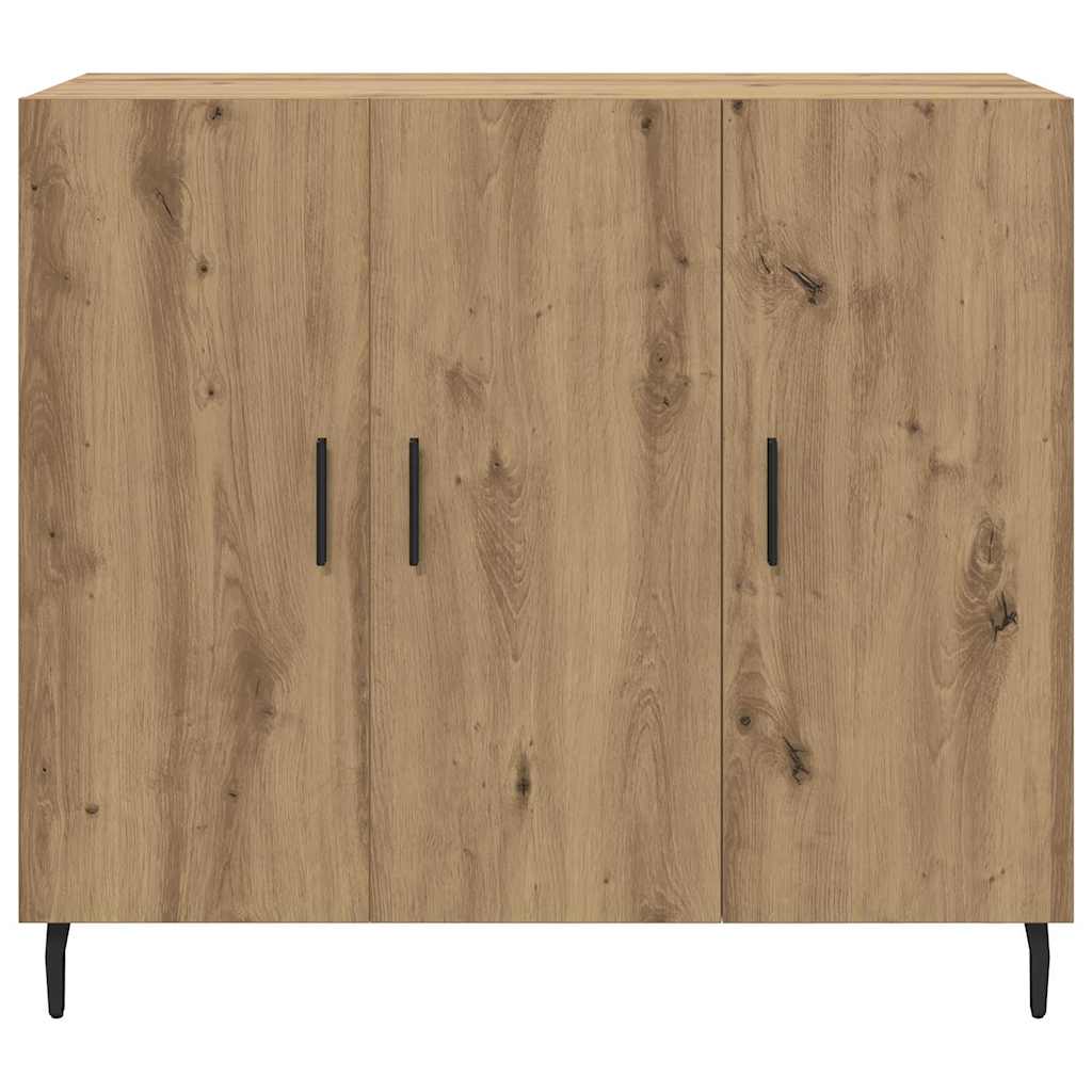 Πλαϊνό γραφείο Artisan Oak 90 x 34 x 80 εκ. Επεξεργασμένο ξύλο - Pakobazaar