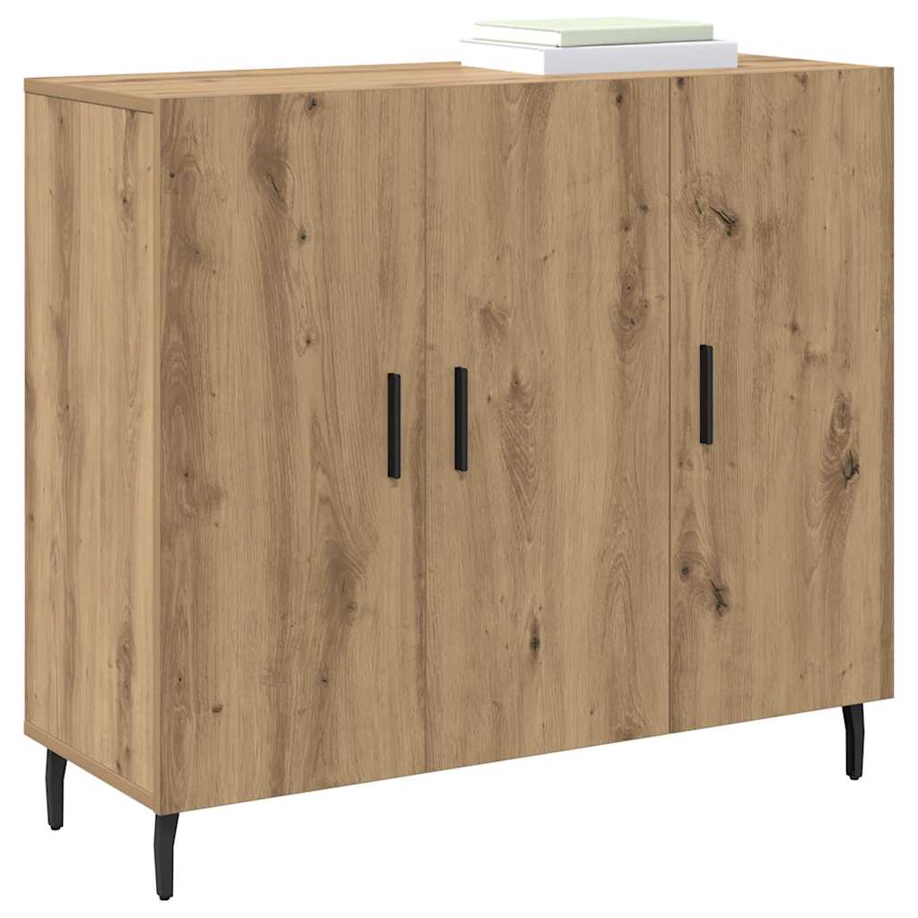 Πλαϊνό γραφείο Artisan Oak 90 x 34 x 80 εκ. Επεξεργασμένο ξύλο - Pakobazaar