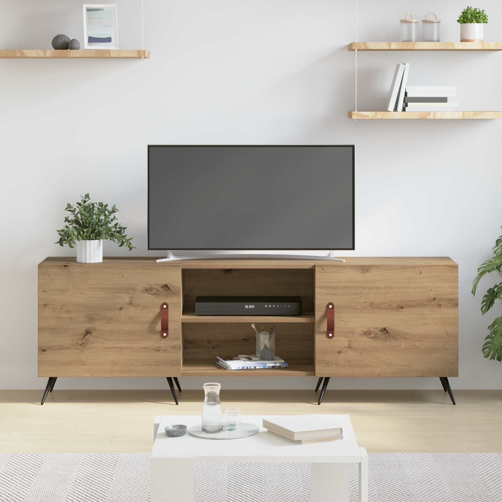 Ντουλάπι TV artisan δρυς 150 x 30 x 50 cm Επεξεργασμένο ξύλο - Pakobazaar