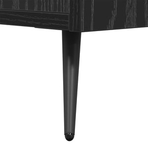Ντουλάπι TV Μαύρη δρυς 150 x 30 x 50 cm Επεξεργασμένο ξύλο - Pakobazaar