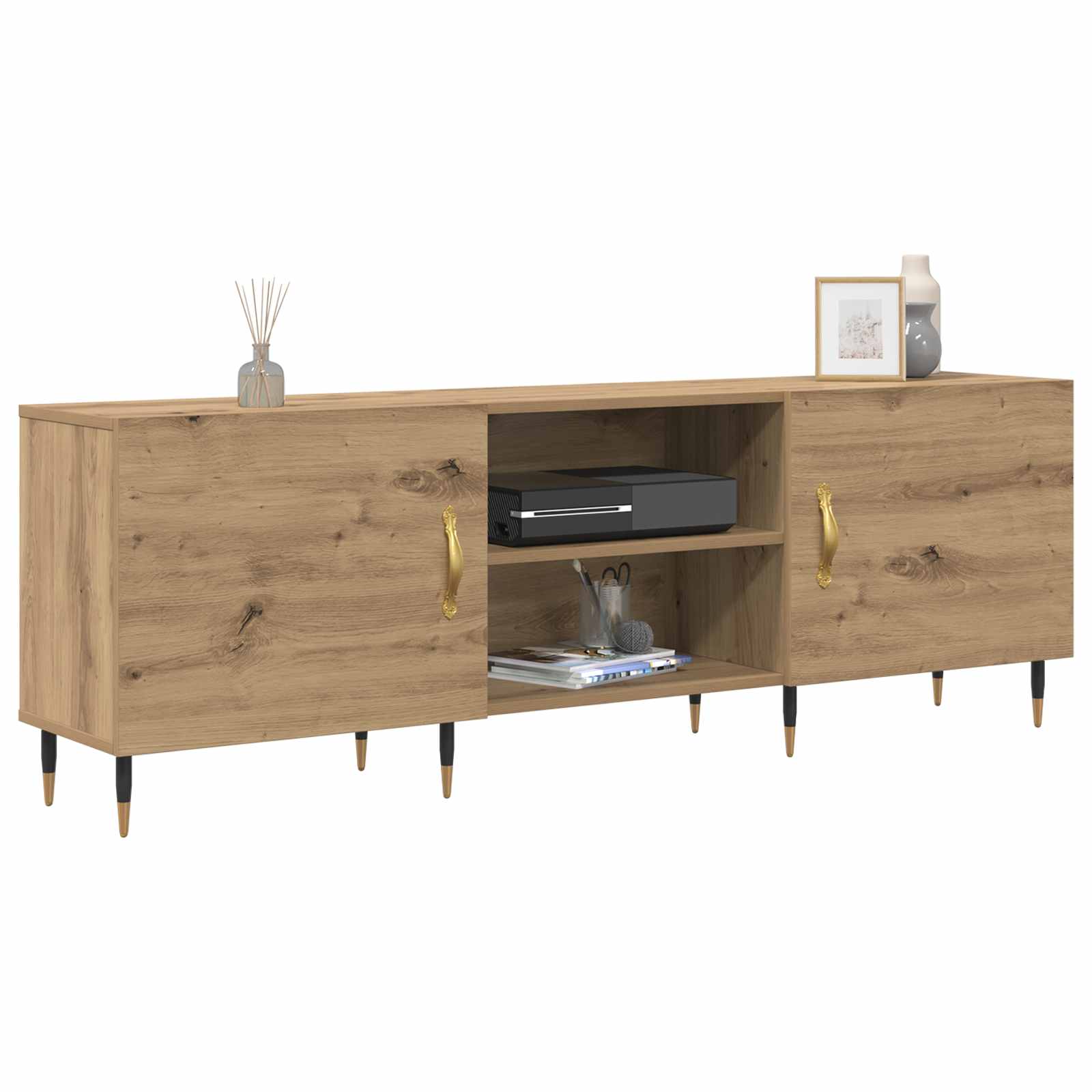 Ντουλάπι TV artisan δρυς 150 x 30 x 50 cm Επεξεργασμένο ξύλο - Pakobazaar
