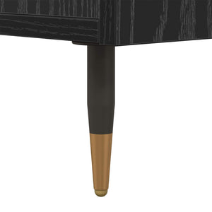 Ντουλάπι TV Μαύρη δρυς 150 x 30 x 50 cm Επεξεργασμένο ξύλο - Pakobazaar