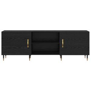 Ντουλάπι TV Μαύρη δρυς 150 x 30 x 50 cm Επεξεργασμένο ξύλο - Pakobazaar