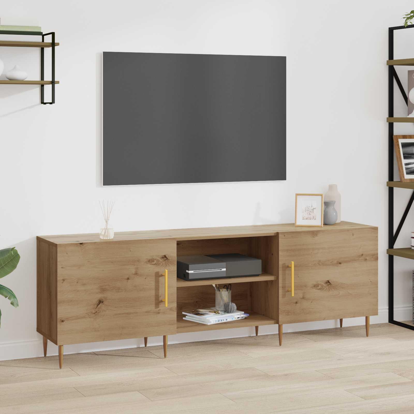 Ντουλάπι TV artisan δρυς 150 x 30 x 50 cm Επεξεργασμένο ξύλο - Pakobazaar