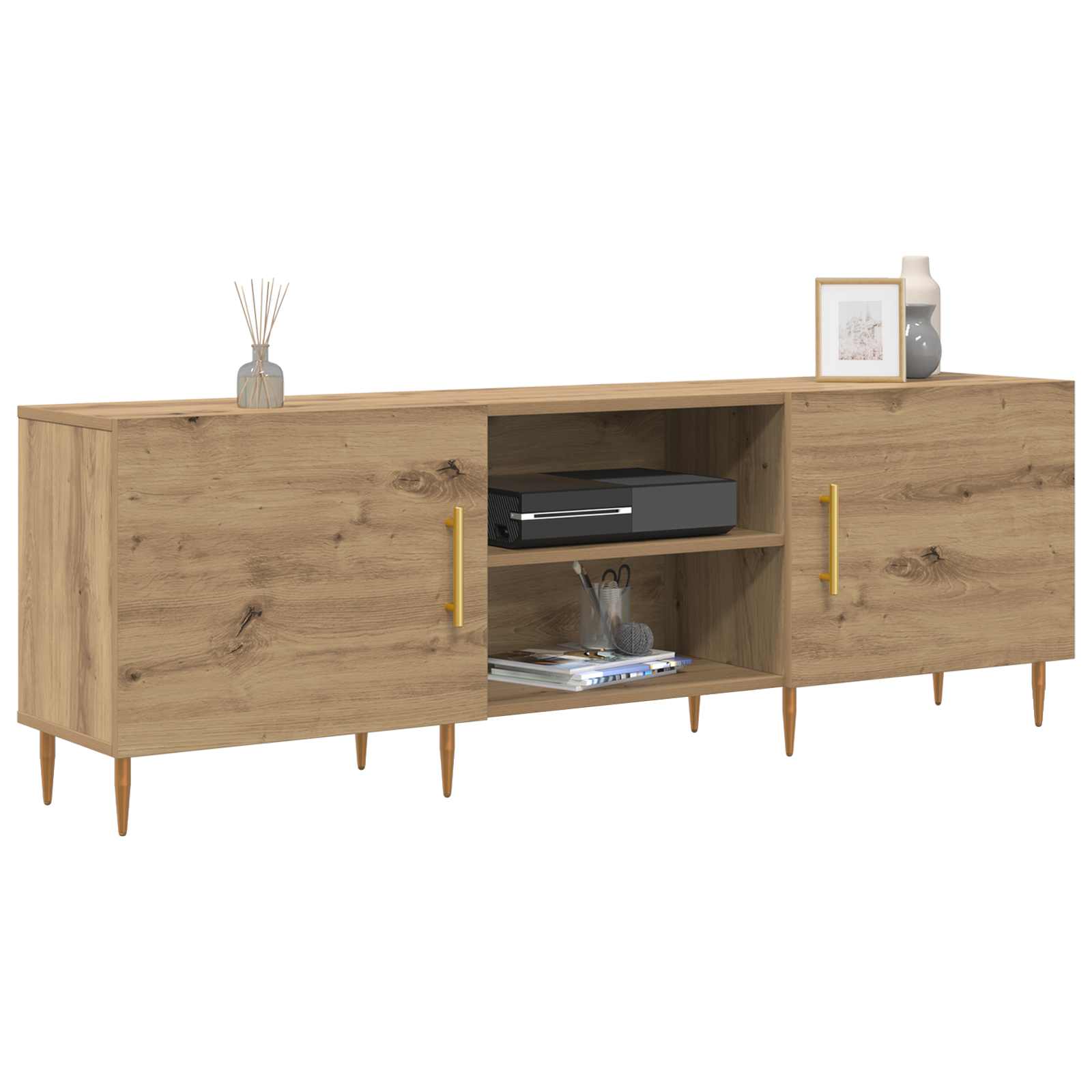 Ντουλάπι TV artisan δρυς 150 x 30 x 50 cm Επεξεργασμένο ξύλο - Pakobazaar