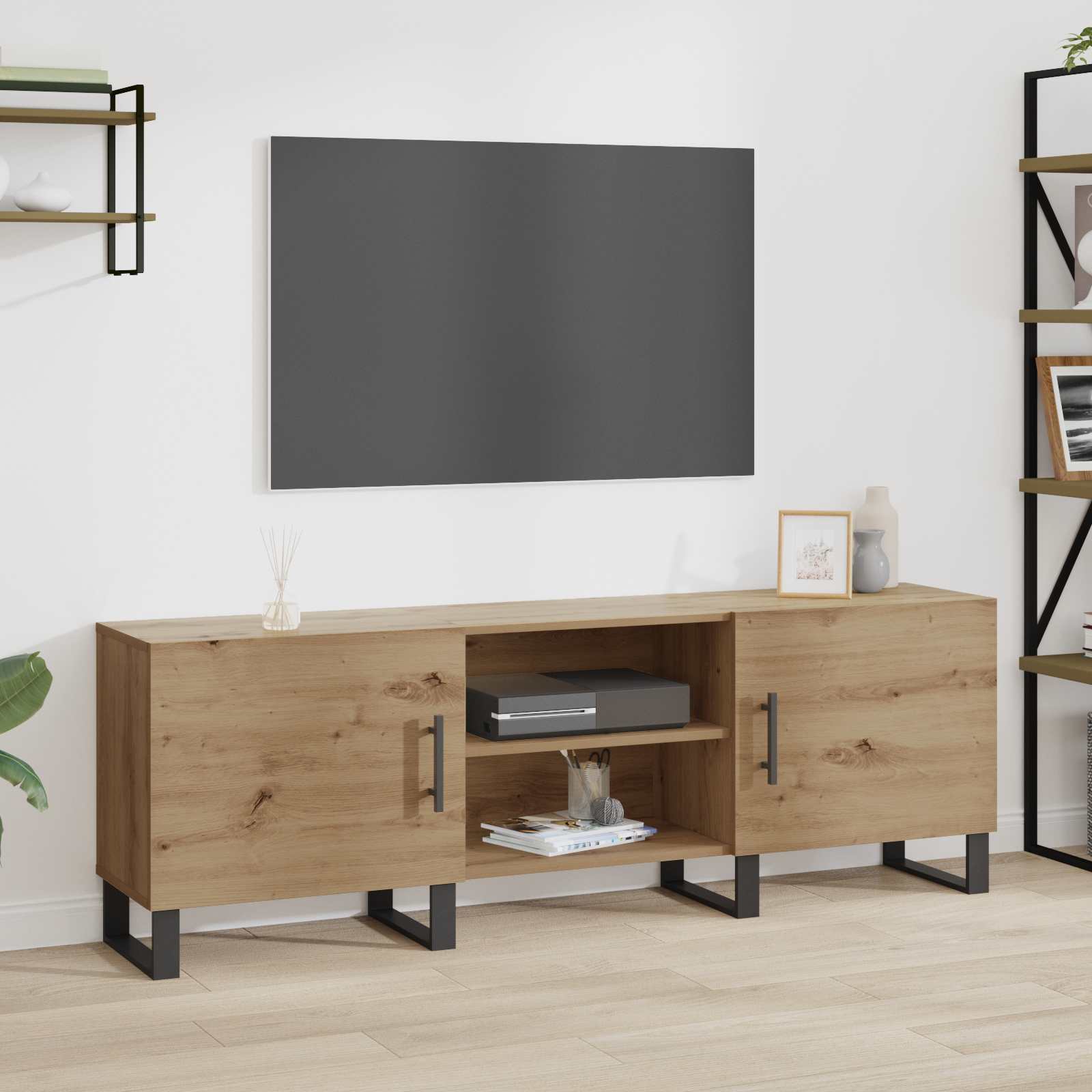 Ντουλάπι TV Artisan Oak 150 x 30 x 50 cm Επεξεργασμένο ξύλο - Pakobazaar