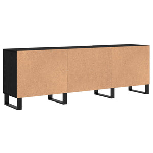 Ντουλάπι TV Μαύρη Οξυά 150 x 30 x 50 cm Επεξεργασμένο ξύλο - Pakobazaar