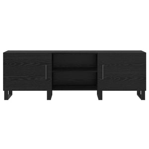 Ντουλάπι TV Μαύρη Οξυά 150 x 30 x 50 cm Επεξεργασμένο ξύλο - Pakobazaar