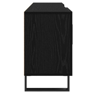 Ντουλάπι TV Μαύρη Οξυά 150 x 30 x 50 cm Επεξεργασμένο ξύλο - Pakobazaar