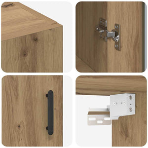 Πλαϊνό γραφείο Artisan Oak 69,5 x 34 x 90 εκ. - Pakobazaar