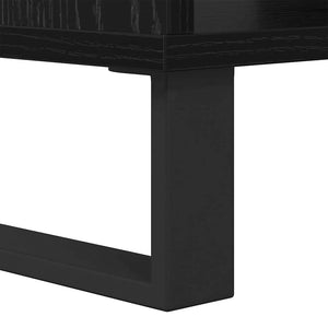 Τραπεζάκι σαλονιού Μαύρη δρυς 60 x 50 x 40 εκ