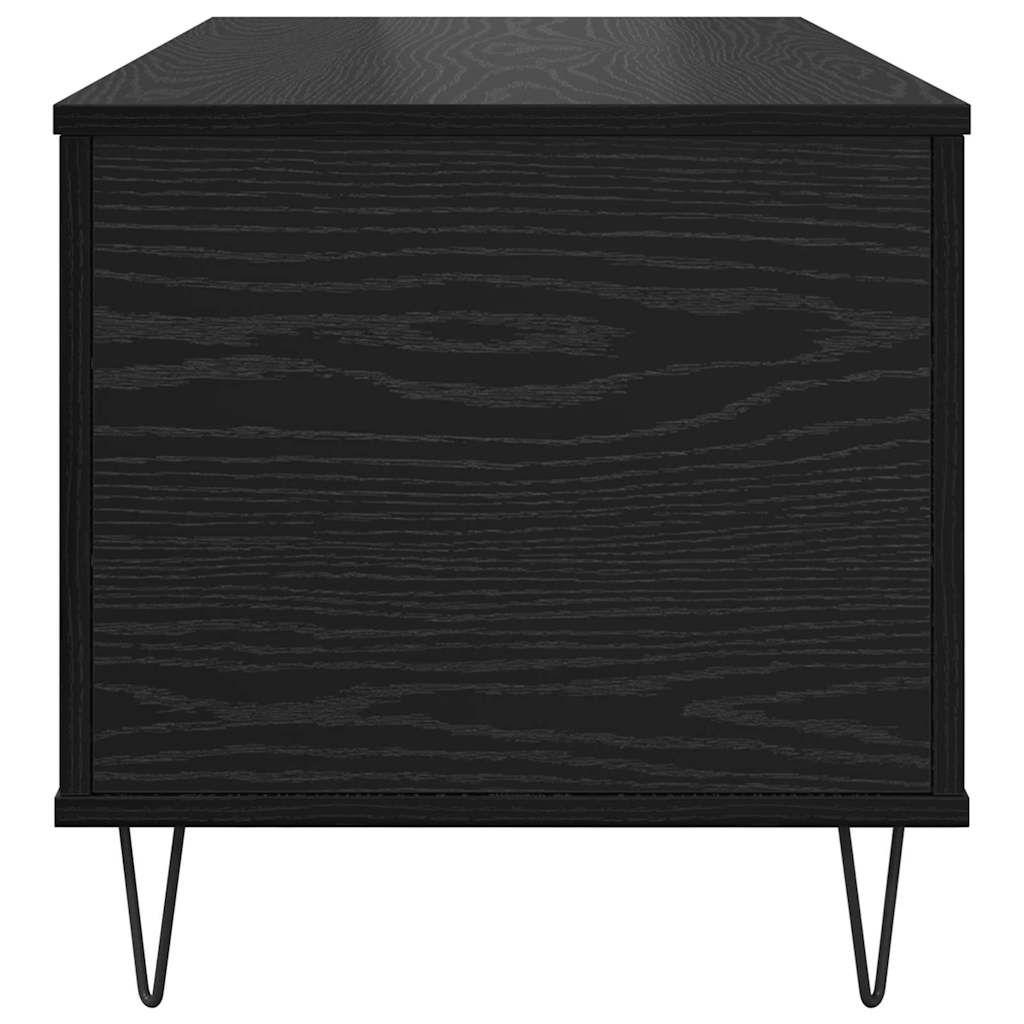 Τραπεζάκι σαλονιού Μαύρη δρυς 90 x 44.5 x 45 εκ.