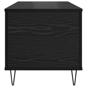 Τραπεζάκι σαλονιού Μαύρη δρυς 90 x 44.5 x 45 εκ.