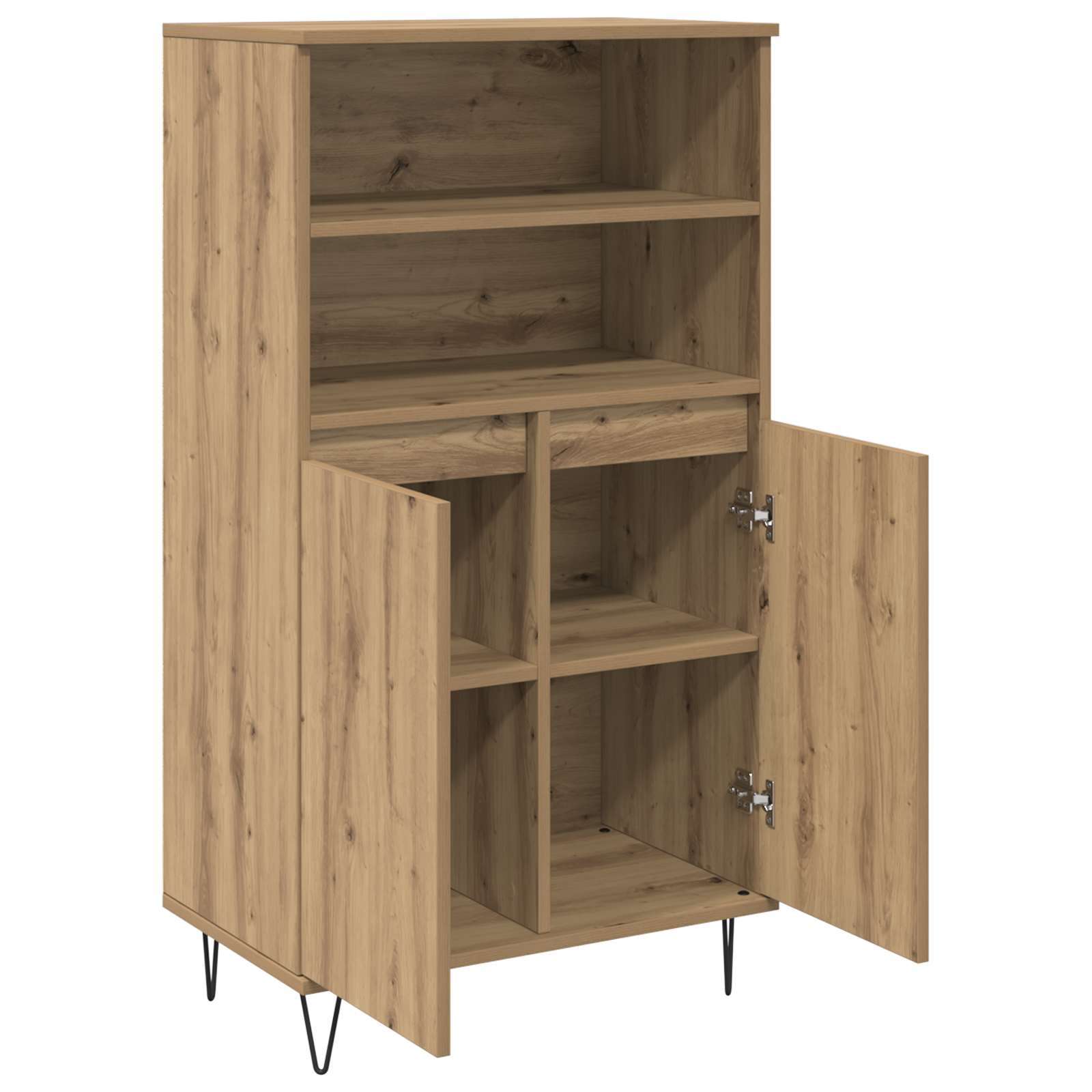 Highboard Καφέ 60 x 36 x 110 εκ. Επεξεργασμένο ξύλο - Pakobazaar