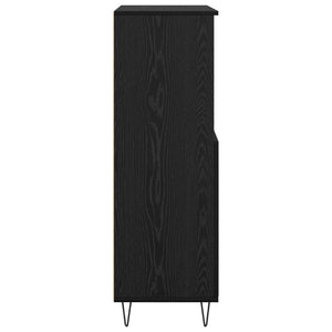 Highboard Μαύρο 60 x 36 x 110 εκ. Επεξεργασμένο ξύλο - Pakobazaar