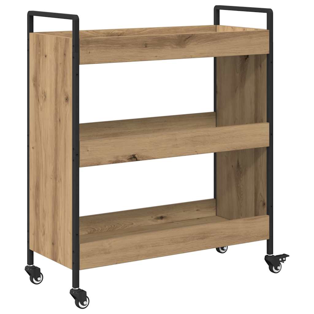 Καρότσι Κουζίνας Artisan Oak 70 x 30 x 82 εκ Επεξεργασμένο ξύλο - Pakobazaar