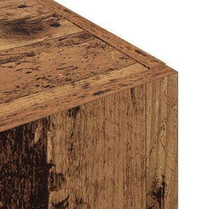 Γραφείο Ντουλάπι Παλαιωμένο ξύλο 60 x 32 x 115 cm
